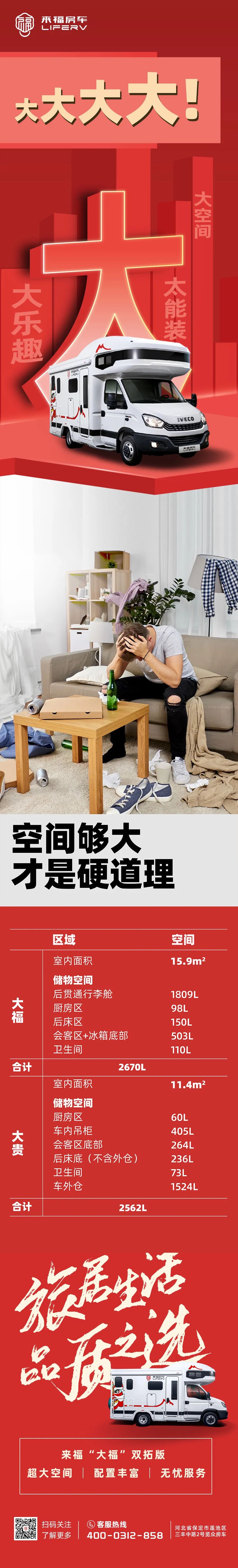 房車(chē)空間夠大才是硬道理！